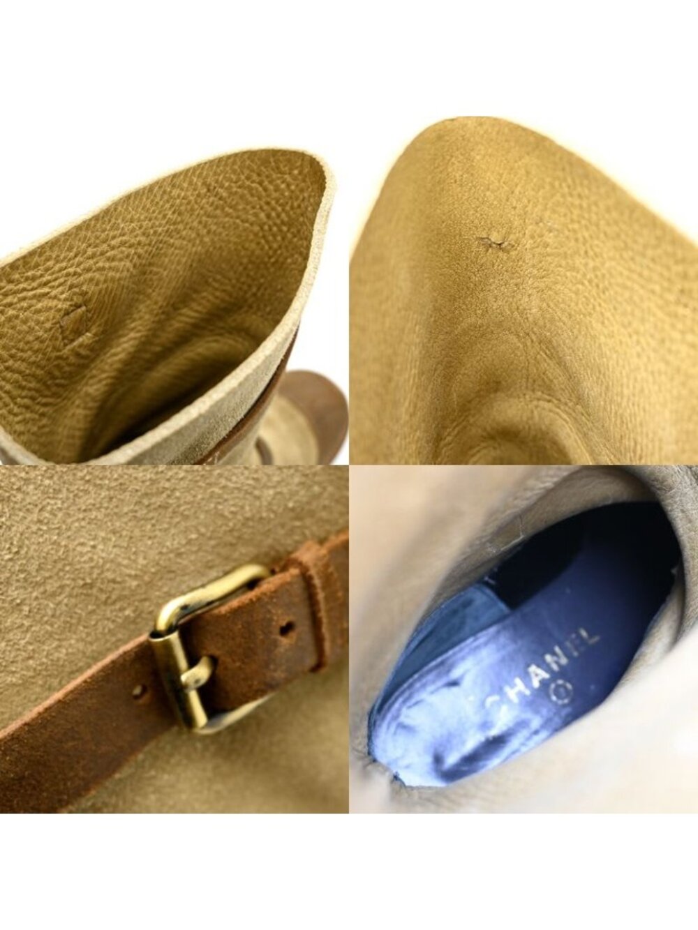 Chanel Boots Twist Size 24.5 - Picture 8 of 10